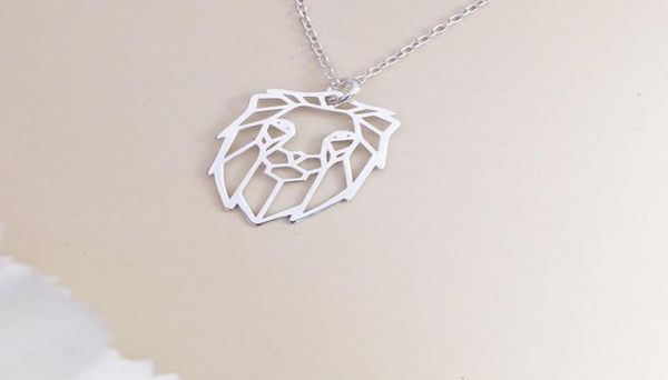 10pcs origami lion face necklace animal lion king head necklace jewelry male lion chain necklaces for her7657283, Silver
10pcs origami lion face necklace animal lion king head necklace jewelry male lion chain necklaces for her7657283, Silver