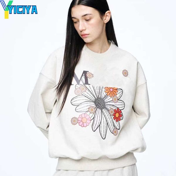 yiciya hoodie korean brand y2k sweatshirt daisy pattern hoodies women's sweater hood new hooded blouse female sweatshirts, Black
yiciya hoodie korean brand y2k sweatshirt daisy pattern hoodies women's sweater hood new hooded blouse female sweatshirts, Black