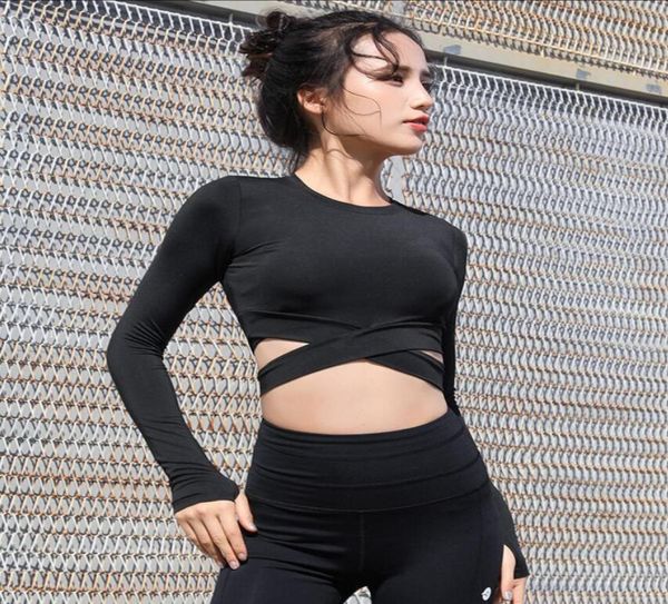 2021 workout clothes long sleeve t-shirt women's yoga exercise navel- long sleeve quick-drying 078025, White
2021 workout clothes long sleeve t-shirt women's yoga exercise navel- long sleeve quick-drying 078025, White