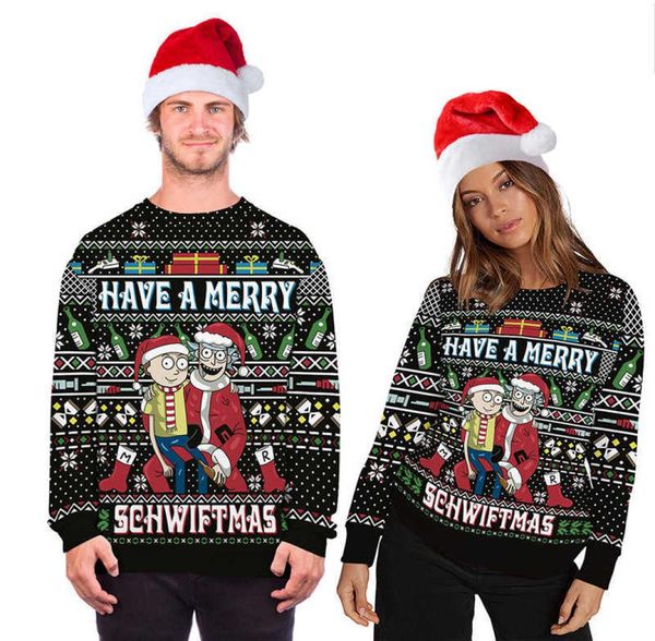 sweater hoodie 3d funny print ugly christmas sweaters jumpers men women autumn winter clothing pullover sweatshirt for xmas h3412305, White;black
sweater hoodie 3d funny print ugly christmas sweaters jumpers men women autumn winter clothing pullover sweatshirt for xmas h3412305, White;black