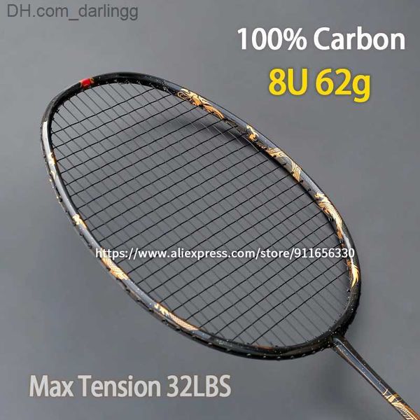 badminton rackets ultralight 8u 62g dragon full t800 carbon fiber badminton rackets strung g5 professional offensive type racquet with bags
badminton rackets ultralight 8u 62g dragon full t800 carbon fiber badminton rackets strung g5 professional offensive type racquet with bags