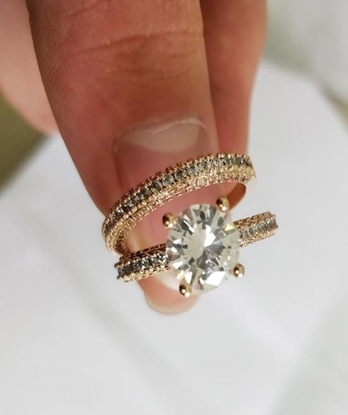 4colors princess luxury propose trendy sparkling round cut zircon ring set women brilliant shiny stone wedding rings teen girls7642496, Silver
4colors princess luxury propose trendy sparkling round cut zircon ring set women brilliant shiny stone wedding rings teen girls7642496, Silver