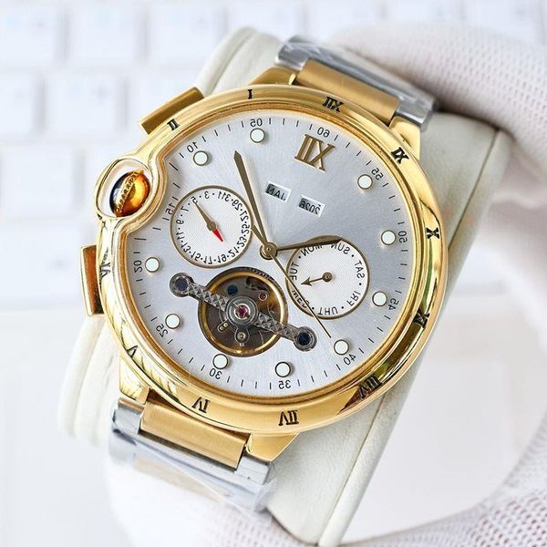 automatic steel watch mens waterproof mechanical watches hollow design fully double watch clasp stainless folding strap wristband sapph umwq, Slivery;brown
automatic steel watch mens waterproof mechanical watches hollow design fully double watch clasp stainless folding strap wristband sapph umwq, Slivery;brown