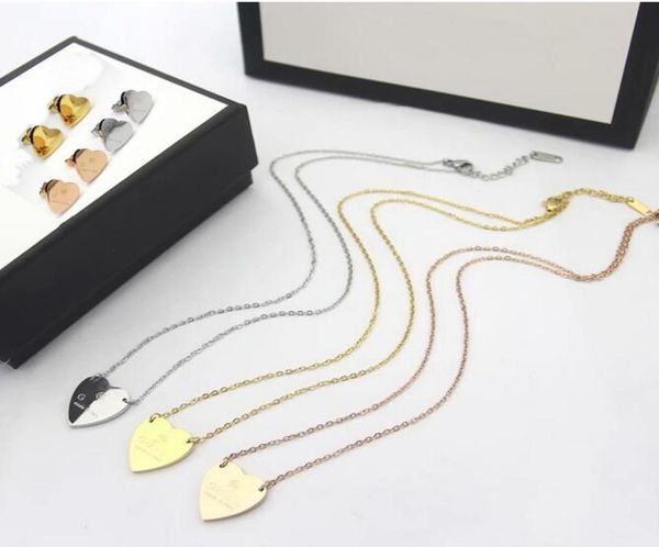 europe america fashion jewelry sets women lady titanium steel 18k plated gold earrings necklaces sets with g letter heart pendant7207253, Silver
europe america fashion jewelry sets women lady titanium steel 18k plated gold earrings necklaces sets with g letter heart pendant7207253, Silver