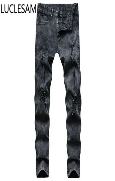 mens stretch destroyed denim jeans fashion skinny ripped designer jeans for men high street hip hop trousers male pencil pants2771375, Blue
mens stretch destroyed denim jeans fashion skinny ripped designer jeans for men high street hip hop trousers male pencil pants2771375, Blue