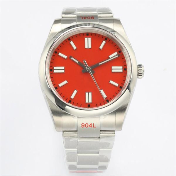 mens watch automatic mechanical watches 41mm stainless steel luminous men wristwatch fashion wristwatches montre de luxe business 237s, Slivery;brown
mens watch automatic mechanical watches 41mm stainless steel luminous men wristwatch fashion wristwatches montre de luxe business 237s, Slivery;brown