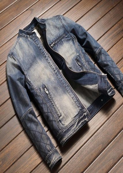 men039s jackets mens long sleeve oneck zipper denim fashion vintage moto biker loose fit plus size male outerwear 1079776, Black;brown
men039s jackets mens long sleeve oneck zipper denim fashion vintage moto biker loose fit plus size male outerwear 1079776, Black;brown