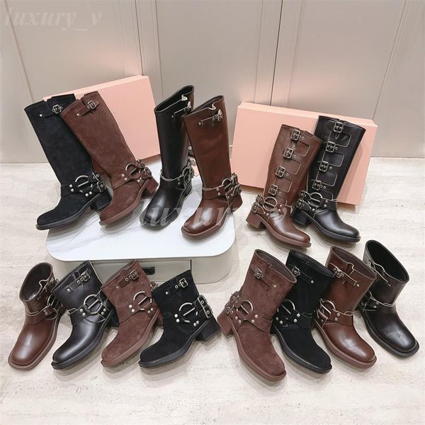 designer women boots cowboy knee boots leather ankle knight boot brown half boot western buckle bootie suede round toe booties, Black
designer women boots cowboy knee boots leather ankle knight boot brown half boot western buckle bootie suede round toe booties, Black
