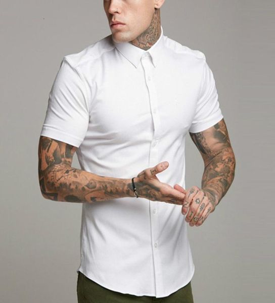 januarysnow brand classic men shirts social dress short sleeve summer tee plain white shirt casual man clothing slim fit camisetas6414586, White;black
januarysnow brand classic men shirts social dress short sleeve summer tee plain white shirt casual man clothing slim fit camisetas6414586, White;black