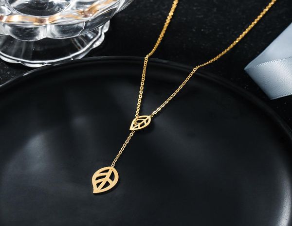 titanium steel leaf gold lady pendant 44cm necklace women classic fashion korean luxury student wedding anniversary gift for girlf9745551, Silver
titanium steel leaf gold lady pendant 44cm necklace women classic fashion korean luxury student wedding anniversary gift for girlf9745551, Silver