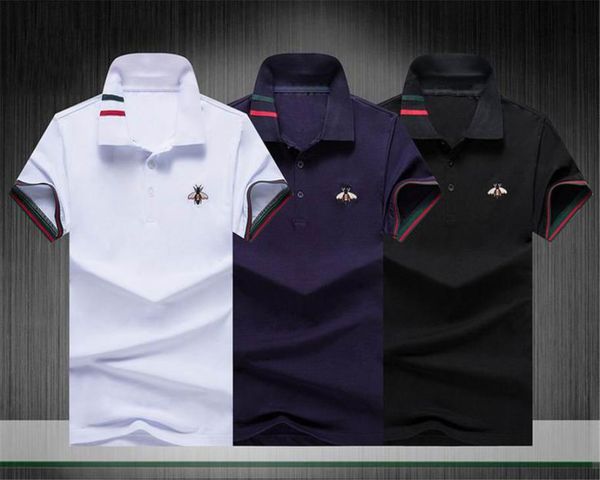 luxury fashion classic mens bee striped embroidery shirt cotton mens designer tshirt white black designer polo shirt male m3xl7143869
luxury fashion classic mens bee striped embroidery shirt cotton mens designer tshirt white black designer polo shirt male m3xl7143869