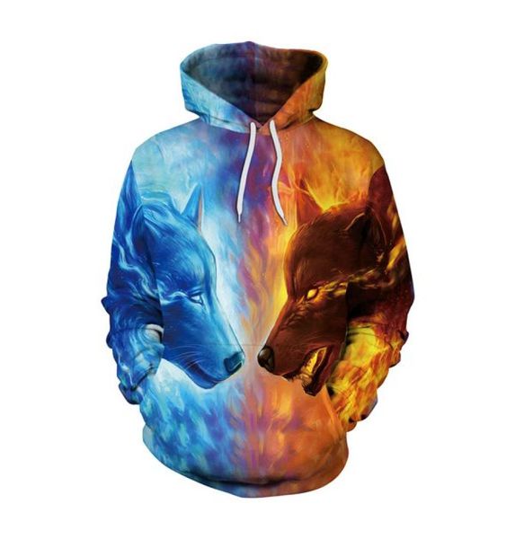 new 3d sweatshirts ice fire wolf for menwomen hoodies autumn winter loose thin hooded hoody 2942808, Black
new 3d sweatshirts ice fire wolf for menwomen hoodies autumn winter loose thin hooded hoody 2942808, Black