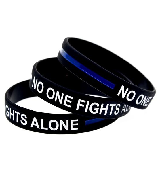 100pcs ink filled logo no one fights alone silicone wristband a great way to show your support4084370, Black
100pcs ink filled logo no one fights alone silicone wristband a great way to show your support4084370, Black