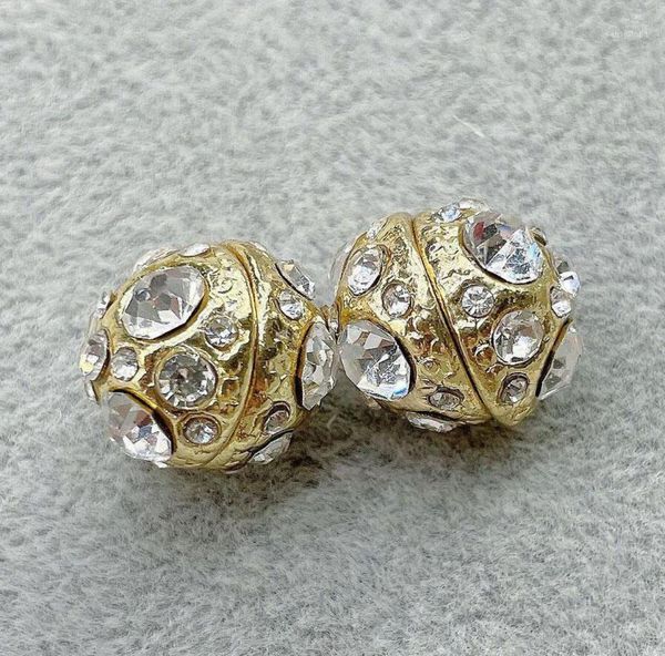stud 1 pair no piercing round ball rhinestone magnetic earrings for women girls kids hole crystal ear studs fashion jewelry1927541, Golden;silver
stud 1 pair no piercing round ball rhinestone magnetic earrings for women girls kids hole crystal ear studs fashion jewelry1927541, Golden;silver