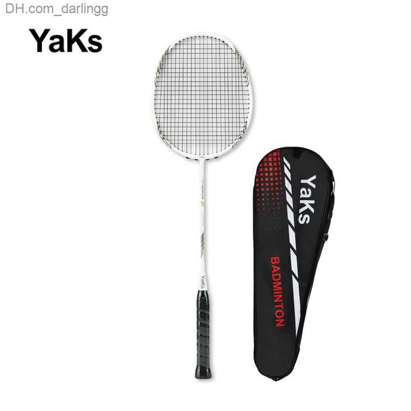 badminton rackets yaks brand 2023 new ultralight racket carbon fiber attack style 4u4 badminton rackets 19-22 pounds club level racket badmi
badminton rackets yaks brand 2023 new ultralight racket carbon fiber attack style 4u4 badminton rackets 19-22 pounds club level racket badmi