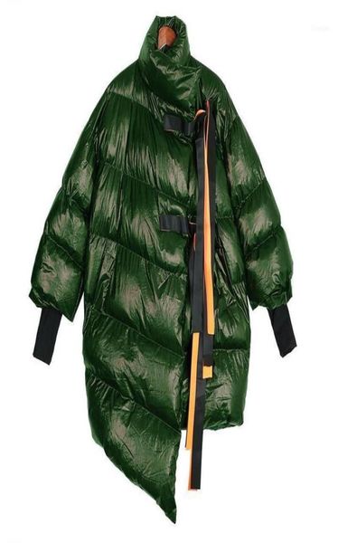 women winter silver big size long bubble coat solid ribbons warm parka ladies windbreaker style outerwear115579988, Black
women winter silver big size long bubble coat solid ribbons warm parka ladies windbreaker style outerwear115579988, Black