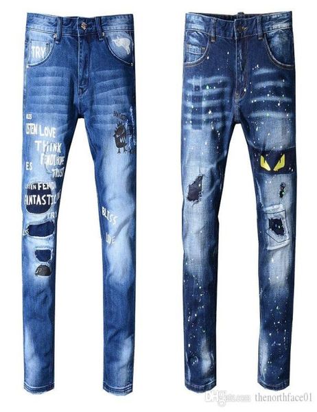 brand new mens jeans distressed ripped biker jeans slim fit motorcycle biker denim jeans 2019 fashion designer pants7564425, Blue
brand new mens jeans distressed ripped biker jeans slim fit motorcycle biker denim jeans 2019 fashion designer pants7564425, Blue