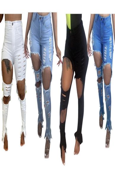 desinger women jeans hole high waisted skinny denim stretch slim pants calf length bell bottom ladies fashion trousers5258670, Black;white
desinger women jeans hole high waisted skinny denim stretch slim pants calf length bell bottom ladies fashion trousers5258670, Black;white