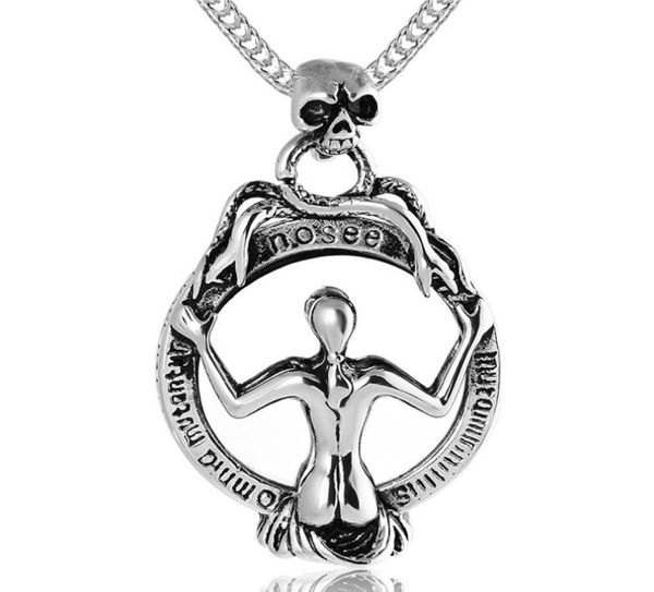 european and american punk wind magic mirror pendant men039s foreign trade rock titanium steel skull lens pendant3628430, Silver
european and american punk wind magic mirror pendant men039s foreign trade rock titanium steel skull lens pendant3628430, Silver
