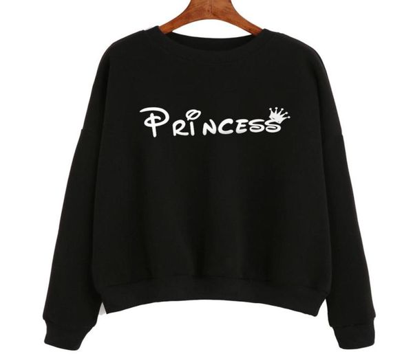 women sweatshirts princess letter printed long sleeve women039s tracksuits casual loose hoodies polerones mujer gift1495341, Black
women sweatshirts princess letter printed long sleeve women039s tracksuits casual loose hoodies polerones mujer gift1495341, Black