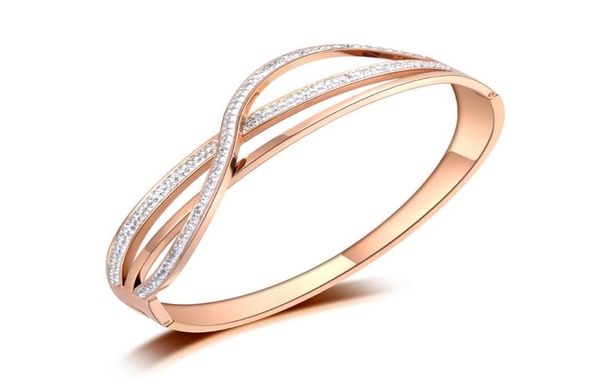 original design mosaic rhinestone bracelet jewelry rose gold stainless steel wedding for women b19090 bangle3571574, Black
original design mosaic rhinestone bracelet jewelry rose gold stainless steel wedding for women b19090 bangle3571574, Black