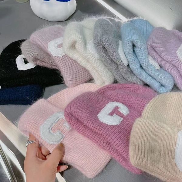 beanie skull caps luxury real rabbit fur beanie letter c winter hat fashion casual knit bonnet soft fluffy warm skullies cap 230831, Blue;gray
beanie skull caps luxury real rabbit fur beanie letter c winter hat fashion casual knit bonnet soft fluffy warm skullies cap 230831, Blue;gray