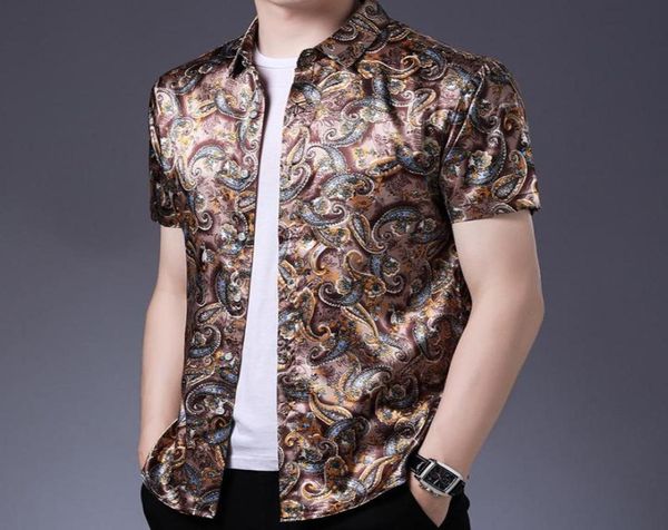 floral printed satin dress shirts summer silk shirt male fashion printing clothes short sleeve5278605, White;black
floral printed satin dress shirts summer silk shirt male fashion printing clothes short sleeve5278605, White;black