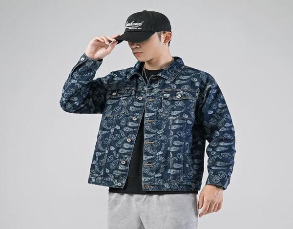 men039s jackets denim jacket men coat streetstyle hip hop bandana paisley pattern jeans spring autumn clothing mens outwear 2029044636, Black;brown
men039s jackets denim jacket men coat streetstyle hip hop bandana paisley pattern jeans spring autumn clothing mens outwear 2029044636, Black;brown