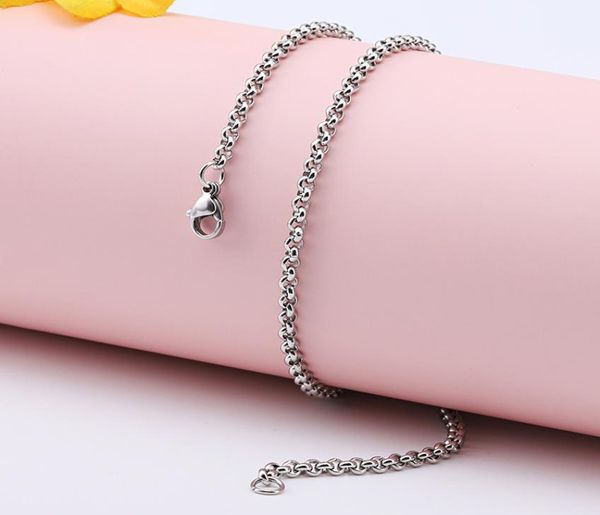 2mm 316l stainless steel necklace round rolo link chains women mens fashion jewelry2569187, Silver
2mm 316l stainless steel necklace round rolo link chains women mens fashion jewelry2569187, Silver