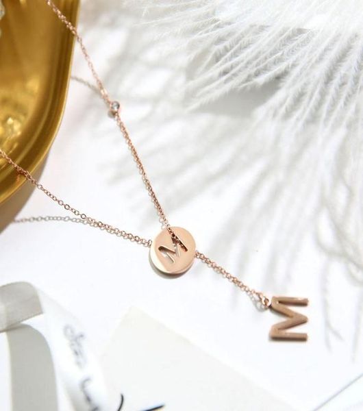 pendant necklaces yun ruo 2021 arrival rose gold color fashion adjusted letters necklace titanium steel woman jewelry gift not fad4417251, Silver
pendant necklaces yun ruo 2021 arrival rose gold color fashion adjusted letters necklace titanium steel woman jewelry gift not fad4417251, Silver