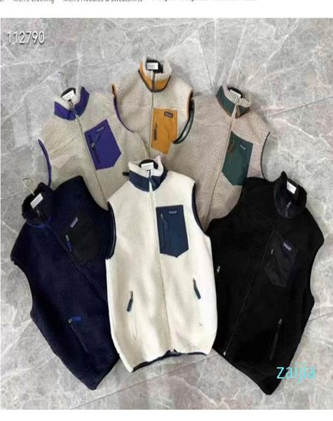 designer s thick warm classic vest retro-x autumn winter couple models lamb cashmere fleece for men women 7 colore3971212, Black
designer s thick warm classic vest retro-x autumn winter couple models lamb cashmere fleece for men women 7 colore3971212, Black