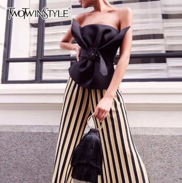 twotwinstyle off shoulder shirt female ruffles slash neck sashes high waist irregular blouse summer fashion clothing t194865487, White
twotwinstyle off shoulder shirt female ruffles slash neck sashes high waist irregular blouse summer fashion clothing t194865487, White