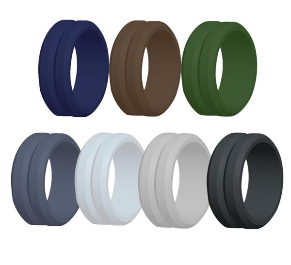 silicone band ring for men engraved middle line silicone rubber wedding bands sport engagement rings safe ring3465694, Silver
silicone band ring for men engraved middle line silicone rubber wedding bands sport engagement rings safe ring3465694, Silver