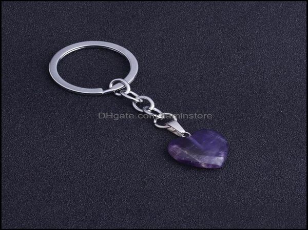 key rings jewelry natural crystal stone heart shape pendant healing keychains for women men bag decor t46yd9481144, Slivery;golden
key rings jewelry natural crystal stone heart shape pendant healing keychains for women men bag decor t46yd9481144, Slivery;golden