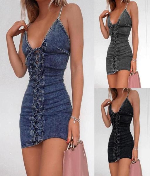 women dresses deep v neck adjustable spaghetti straps bandage bodycon denim dress fashion wear sxxl6492215, Black;gray
women dresses deep v neck adjustable spaghetti straps bandage bodycon denim dress fashion wear sxxl6492215, Black;gray