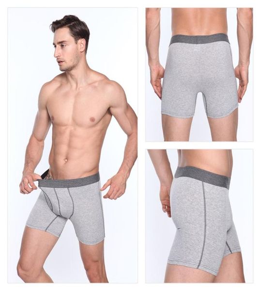 men039s 3 pack performance boxer short long leg underwear with opening pouches flexible trunks pant male cotton briefs for spor5126333, Black;white
men039s 3 pack performance boxer short long leg underwear with opening pouches flexible trunks pant male cotton briefs for spor5126333, Black;white