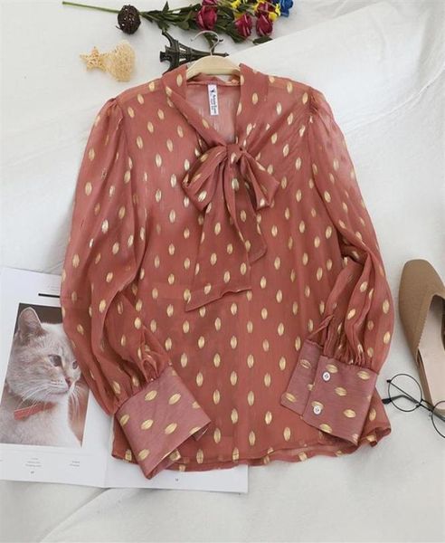 new bow tie collar chiffon shirt elegant office work lady fashion polka dot long sleeve shirts women039s blouse blusas muj4025066, White
new bow tie collar chiffon shirt elegant office work lady fashion polka dot long sleeve shirts women039s blouse blusas muj4025066, White