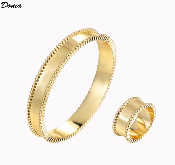 donia jewelry luxury bangle party european and american fashion fourleaf clover glossy titanium steel designer bracelet ring set 1991294, Black
donia jewelry luxury bangle party european and american fashion fourleaf clover glossy titanium steel designer bracelet ring set 1991294, Black