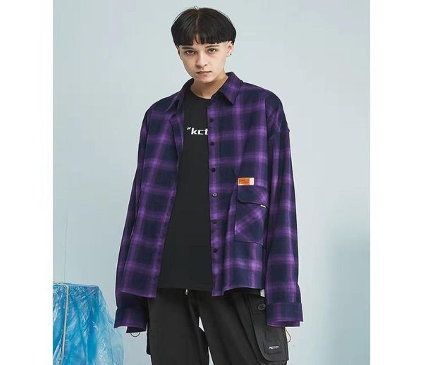 kctm autumn trend national trend hip hop couple loose oversize long sleeve ins purple plaid shirt jacket men and women5521491, Black;brown
kctm autumn trend national trend hip hop couple loose oversize long sleeve ins purple plaid shirt jacket men and women5521491, Black;brown
