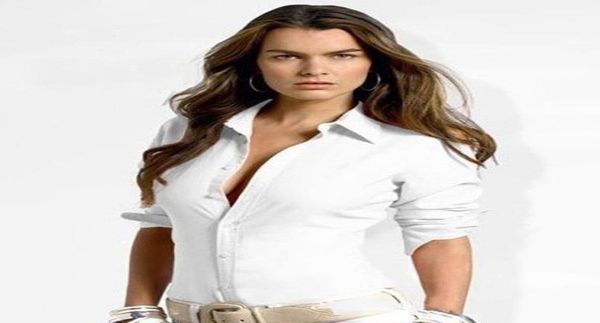 2019 polo shirt women short sleeve women and blouses solid office shirt lady blouse shirt9849407, White
2019 polo shirt women short sleeve women and blouses solid office shirt lady blouse shirt9849407, White