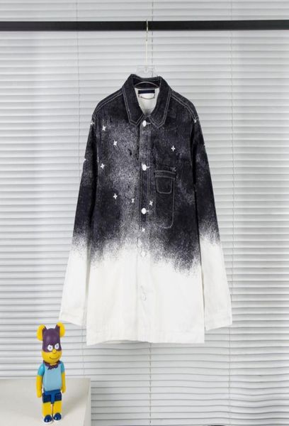 women gradient denim jacket hoodie designer mens fashion sweatshirts winter man long sleeve woman pullover quality clothes2718486, Black;brown
women gradient denim jacket hoodie designer mens fashion sweatshirts winter man long sleeve woman pullover quality clothes2718486, Black;brown