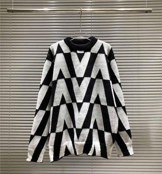 designers sweaters mens womens pullover fashion classic round neck long sleeve sweater4979782, White;black
designers sweaters mens womens pullover fashion classic round neck long sleeve sweater4979782, White;black