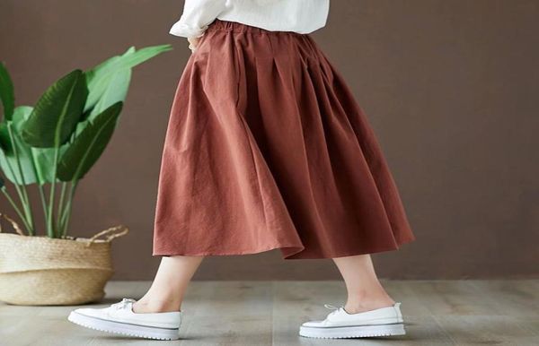 skirts japan style mori girl cotton linen solid color skirt spring midlength aline women2010216, Black
skirts japan style mori girl cotton linen solid color skirt spring midlength aline women2010216, Black