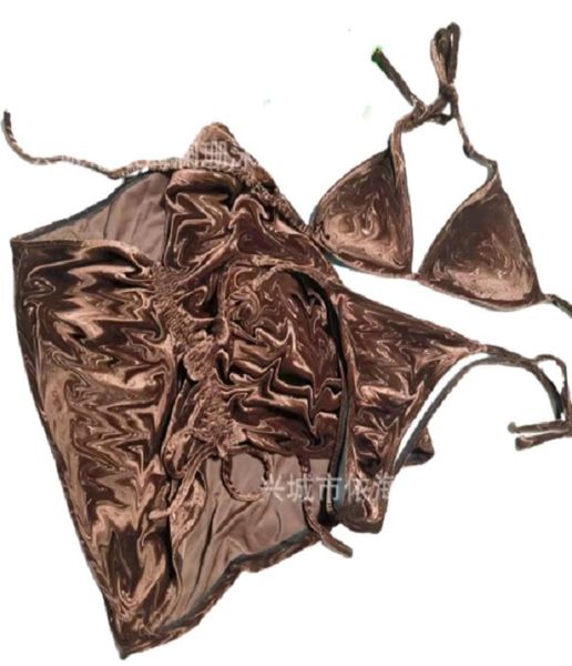 classic letter velvet swimwears 3 piece set designer ladies sling bikini printed bathing suit outdoor summer beach swimming wear d6063827, White;black
classic letter velvet swimwears 3 piece set designer ladies sling bikini printed bathing suit outdoor summer beach swimming wear d6063827, White;black