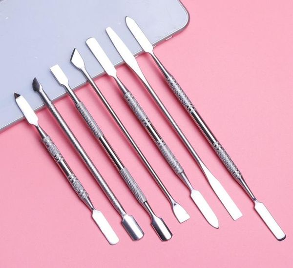 nail art tools stainless steel cuticle pusher for uv gel nail polish lacquer pusher pedicure manicure professional diy tool5455290
nail art tools stainless steel cuticle pusher for uv gel nail polish lacquer pusher pedicure manicure professional diy tool5455290