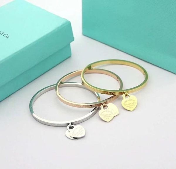 titanium steel jewelry whole double heart bracelet stainless steel rose gold ladies bracelet heart bracelet three colors7168904, Black
titanium steel jewelry whole double heart bracelet stainless steel rose gold ladies bracelet heart bracelet three colors7168904, Black