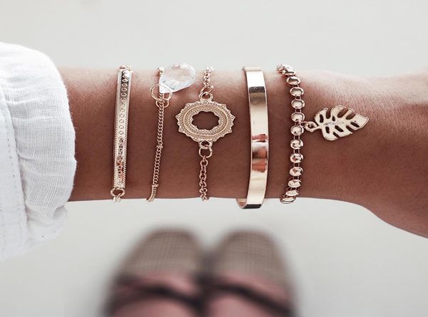bohemian mixed geometric crystal sun flower leaf multilayer bracelet women fashion ocean beach casual jewelry accessories1752924, Golden;silver
bohemian mixed geometric crystal sun flower leaf multilayer bracelet women fashion ocean beach casual jewelry accessories1752924, Golden;silver