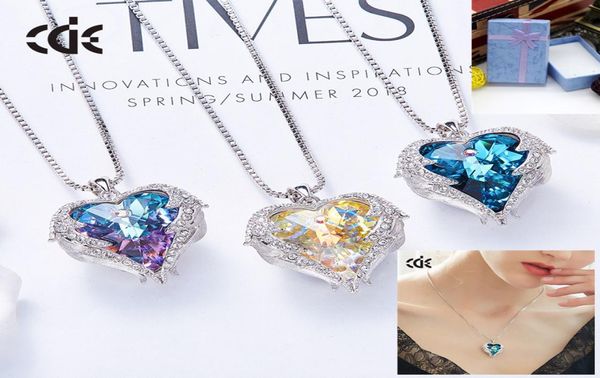 cde europe and the united states explosive ocean heart necklace women with rovski elements crystal clavicle chain jewelry3908543, Silver
cde europe and the united states explosive ocean heart necklace women with rovski elements crystal clavicle chain jewelry3908543, Silver