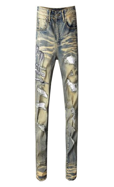 men039s jeans vintage snake embroidered ripped hip hop streetwear stretch slim denim pants fashion hole for male r33717195736, Blue
men039s jeans vintage snake embroidered ripped hip hop streetwear stretch slim denim pants fashion hole for male r33717195736, Blue