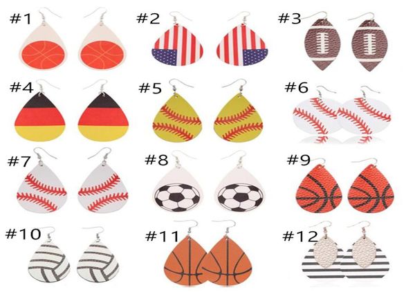fashion sports styles pu leather droplet shape earrings vintage baseball football america national flag earring kids jewelry t10c05006762, Red;brown
fashion sports styles pu leather droplet shape earrings vintage baseball football america national flag earring kids jewelry t10c05006762, Red;brown